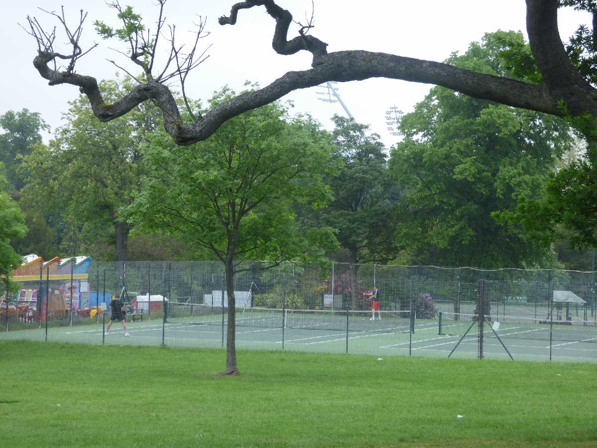 Tennis at Cannon Hill Park (June 2021)